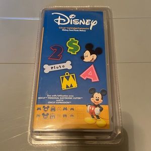 Cricut Disney Cartridge, Mickey Font UNOPENED